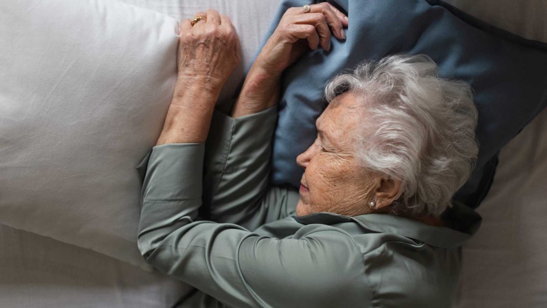 The power of sleep: Prioritizing rest for a healthier life 1 senior sleeping